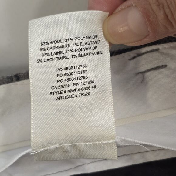 Wilfred Effortless Women Belted Twill Trousers  Pant High-Waisted Wool Size 4 - Picture 11 of 13